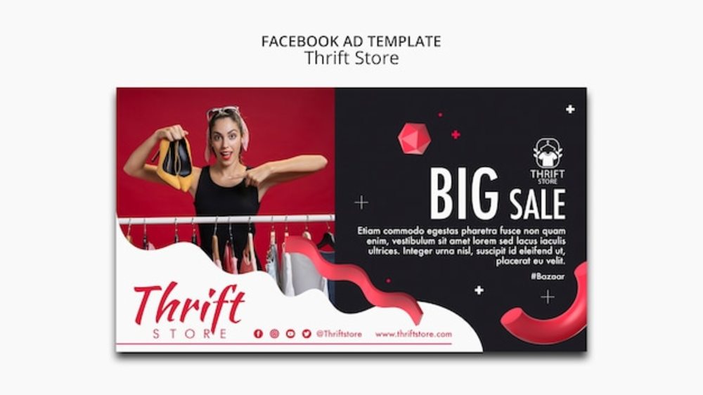 舊時光里的新發(fā)現(xiàn) 舊貨店廣告設(shè)計模板指南